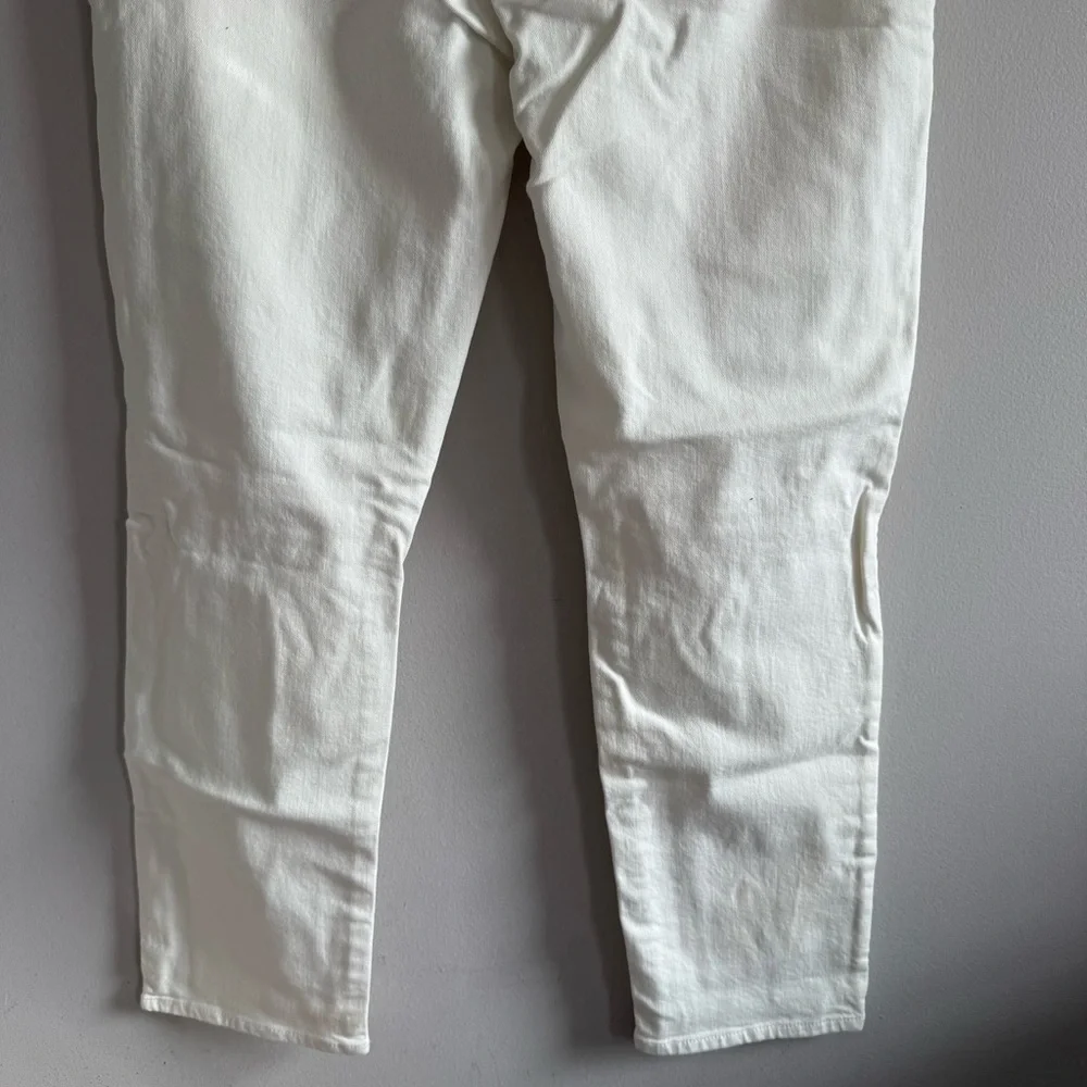 Joe's Jeans High Rise Ankle Vintage Stretch White Jeans Women Size 33 - Picture 13 of 16